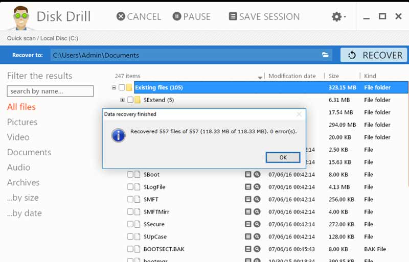 Disk Drill Data Recovery Software